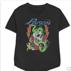 Poison Skull and Snake T-Shirt
- Black - M